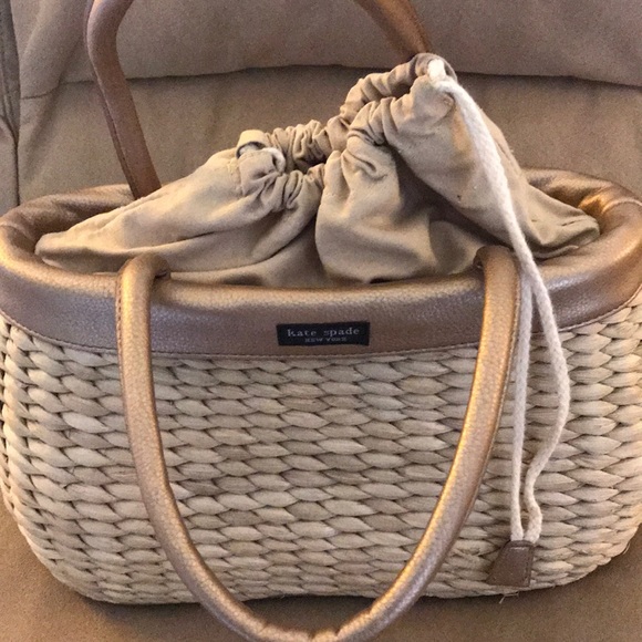 kate spade Bags Kate Spade Straw Bag Poshmark